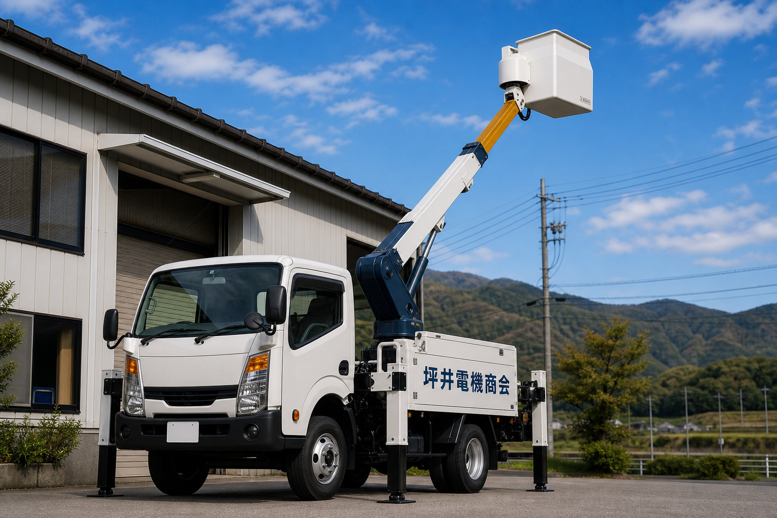 高所作業車 SH10C1RN のイメージ